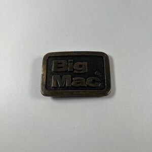 Vintage McDonald's BIG MAC Belt Buckle